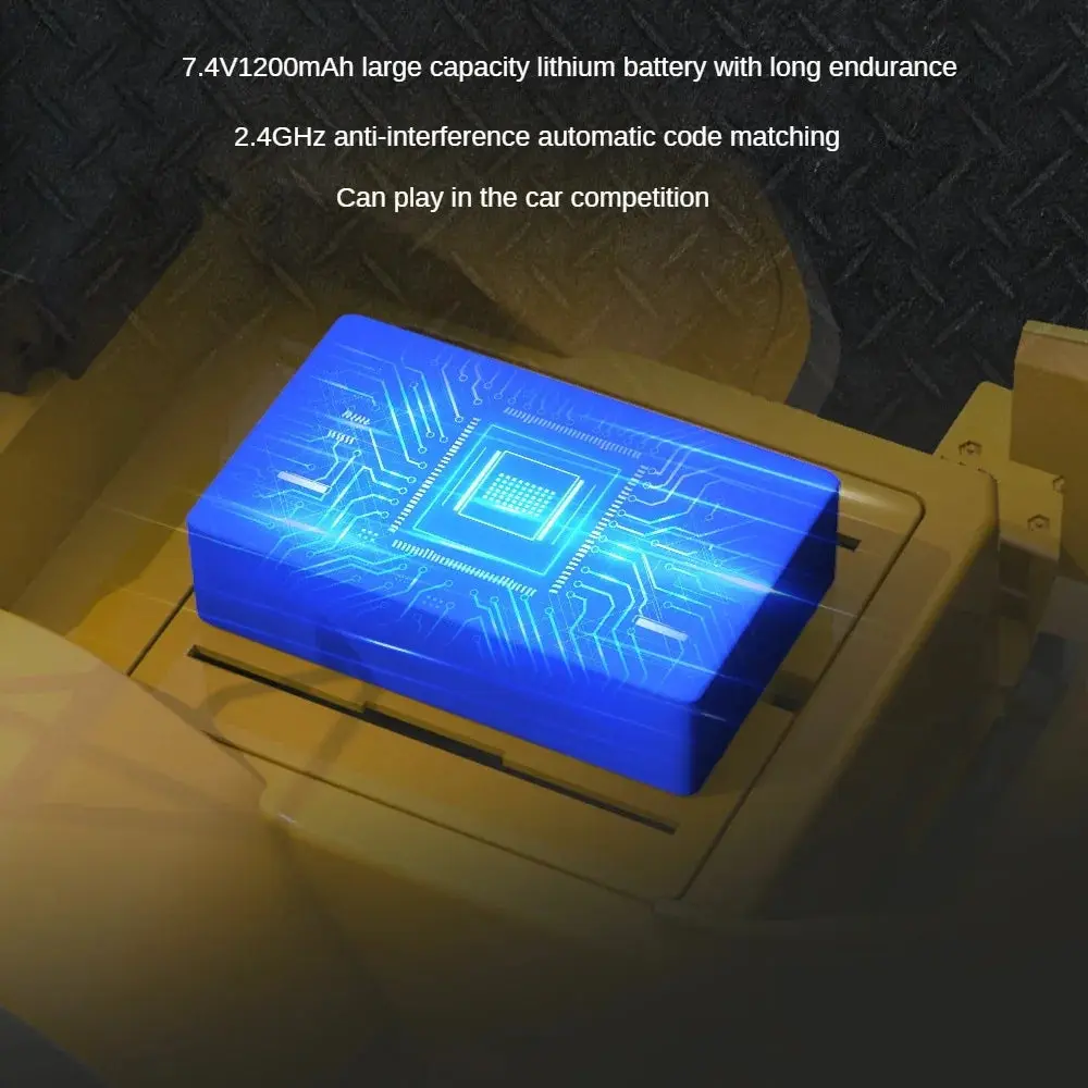 1/16 L260H Double Eagle E592 RC Loader Remote Controlled Electric Car Hobby Model Light Sound