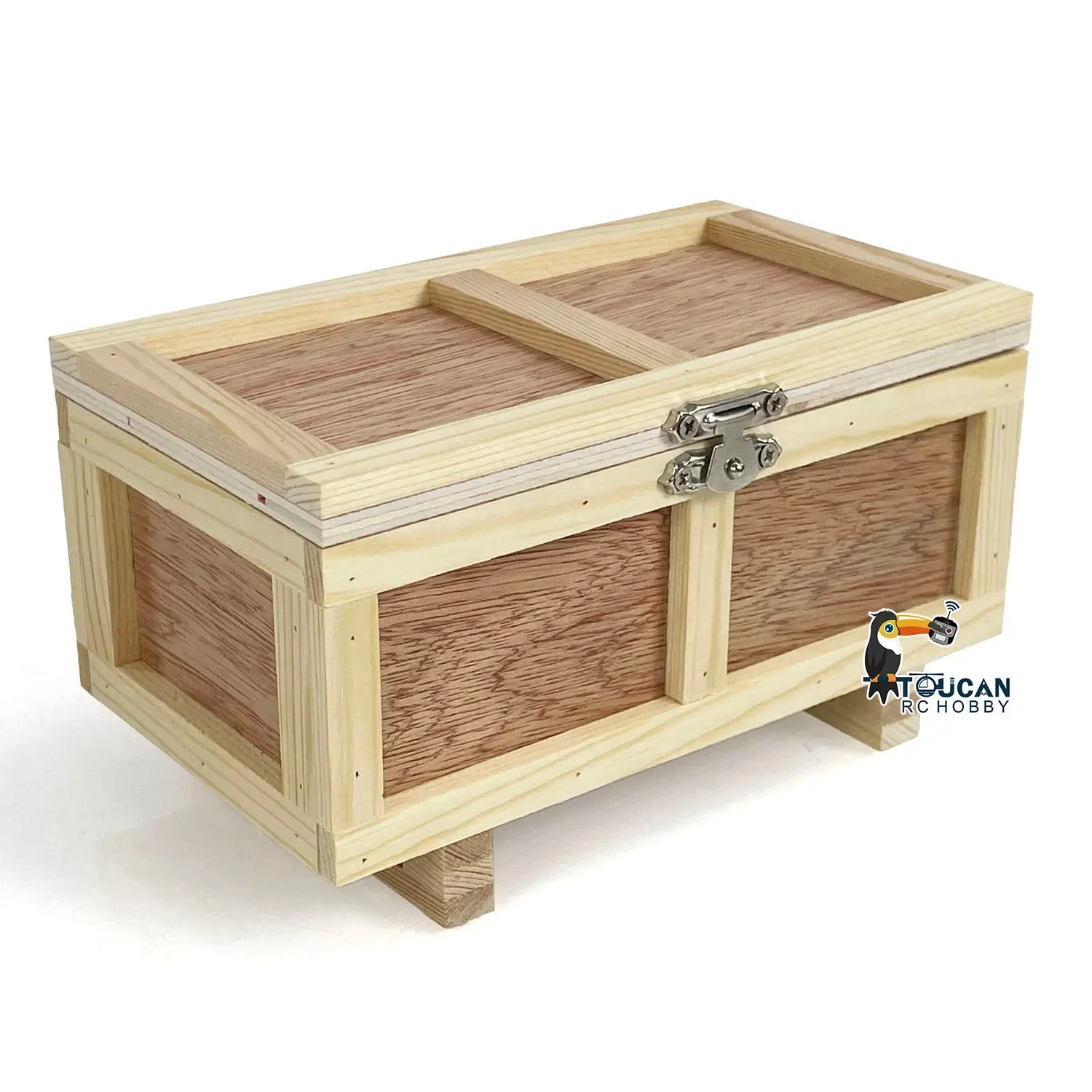 Wooden Box Decoration Simulation Model for 1/14 1/12 RC Truck Hydraulic Radio Controlled Forklift Construction Vehicles