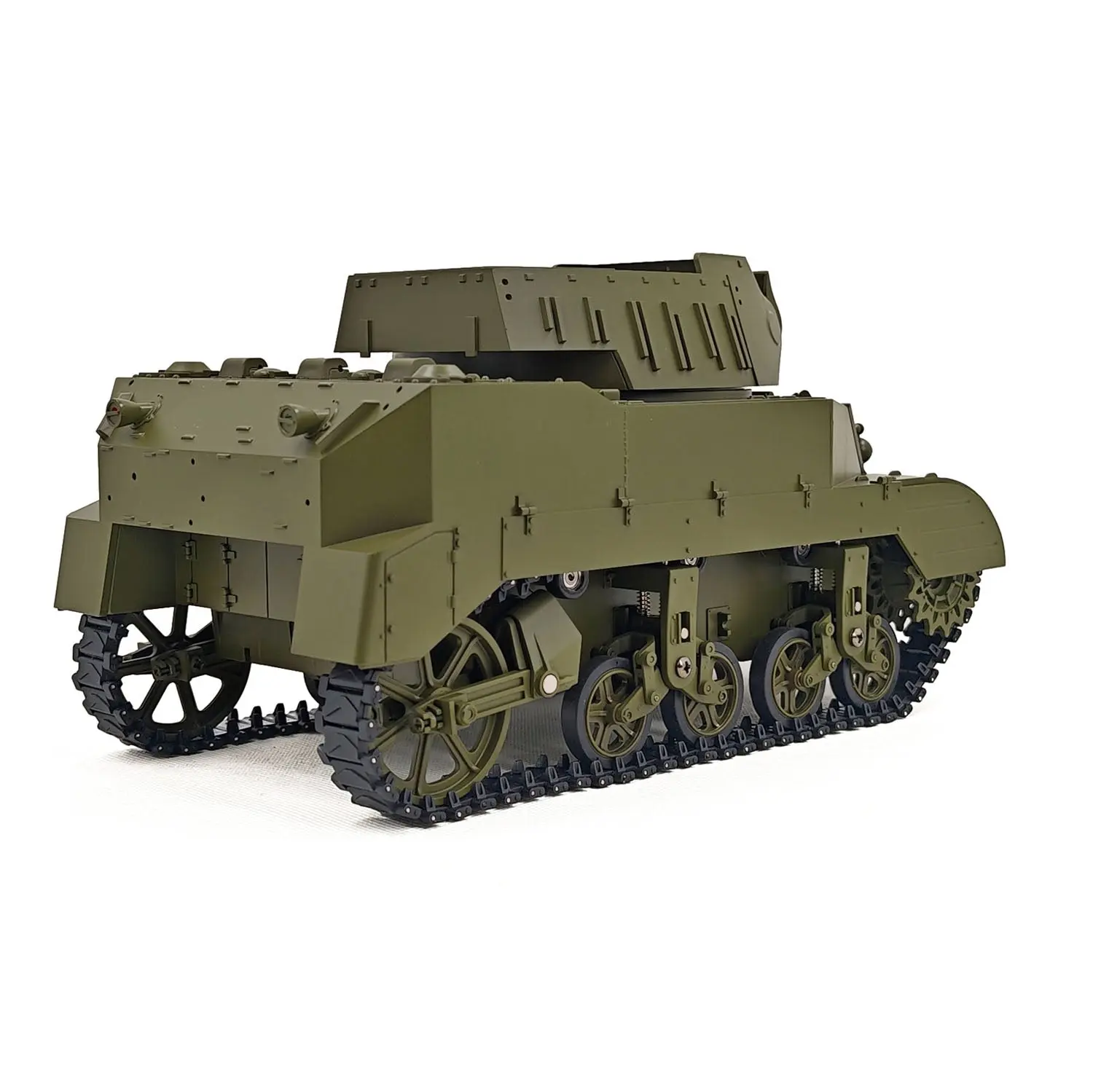1/16 CoolBank RC Tank M8 HMC Scott Radio Control Battle Tank Simulation 360 Degrees Turret Rotary Smoke Sound Lights RTR Combat Vehicle
