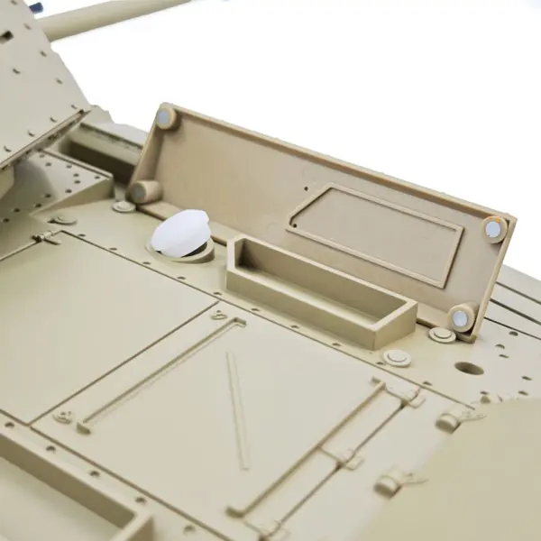 1/16 RC Battle Tank CoolBank Crusader MK III 2.4G Remote Control RTR Military Tank Model 360 Degrees Turret Rotary Smoke Sound Lights