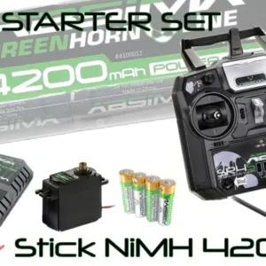 Rc Starter Set Stick Nimh 4200