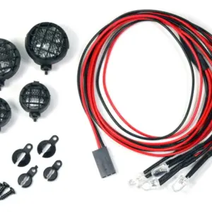 1:10 Led Rally Light Set - Round (4)