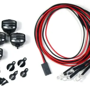1:10 Led Rally Light Set - Round (4)