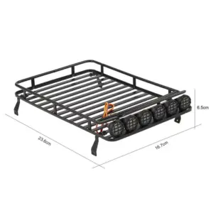 1:10 Metal Luggage Tray Incl. Leds