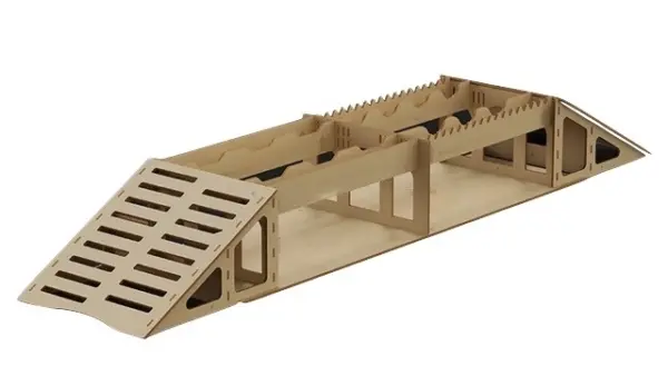 Crawler Obstacle "Plank Brdige" 1:24/1:18 (21 Pieces)