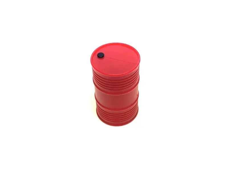 1:18/1.24 Oil Drum - Red
