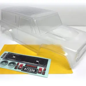 Pc Crawler Body "Bronco Style" Clear/Unpainted (313mm)
