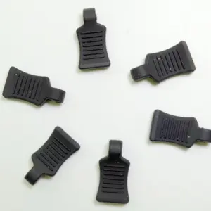 Rubber Pin Grip - Black (6)