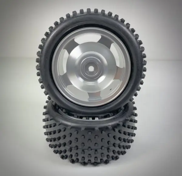 1:10 Alu. Buggy Wheel Set 2wd/4wd Pin Rear 12mm Hex (2)