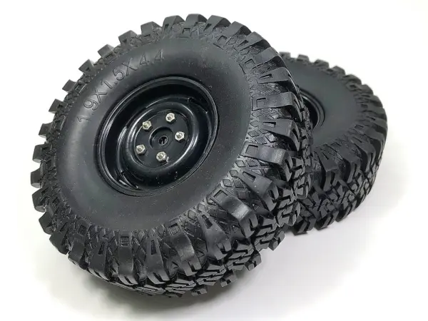 1.9" Crawler Wheel Set With Standard Sponge 114mm (2)