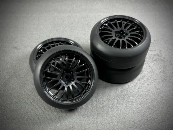 1:10 Drift Wheel Set ""The Pimp"" Black (4)