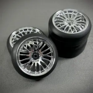 1:10 Drift Wheel Set "The Pimp" Chrome (4)