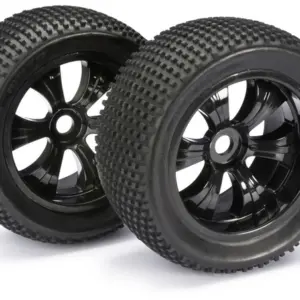 Wheel Set Lp Truggy Dirt 1:8 (2)