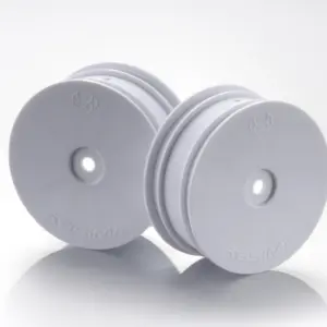 1:10 Off-Road 4wd Racing Front Rims 14mm White (2)