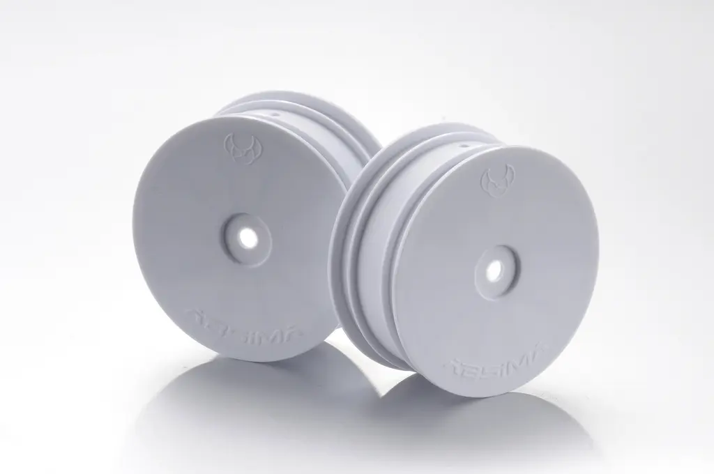 1:10 Off-Road 4wd Racing Front Rims 14mm White (2)