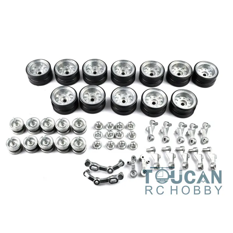 Henglong 1/16 Scale M26 Pershing RC Tank 3838 Metal Tracks Sprockets Idler Road Wheels Recoil Barrel BB Unit Shockable