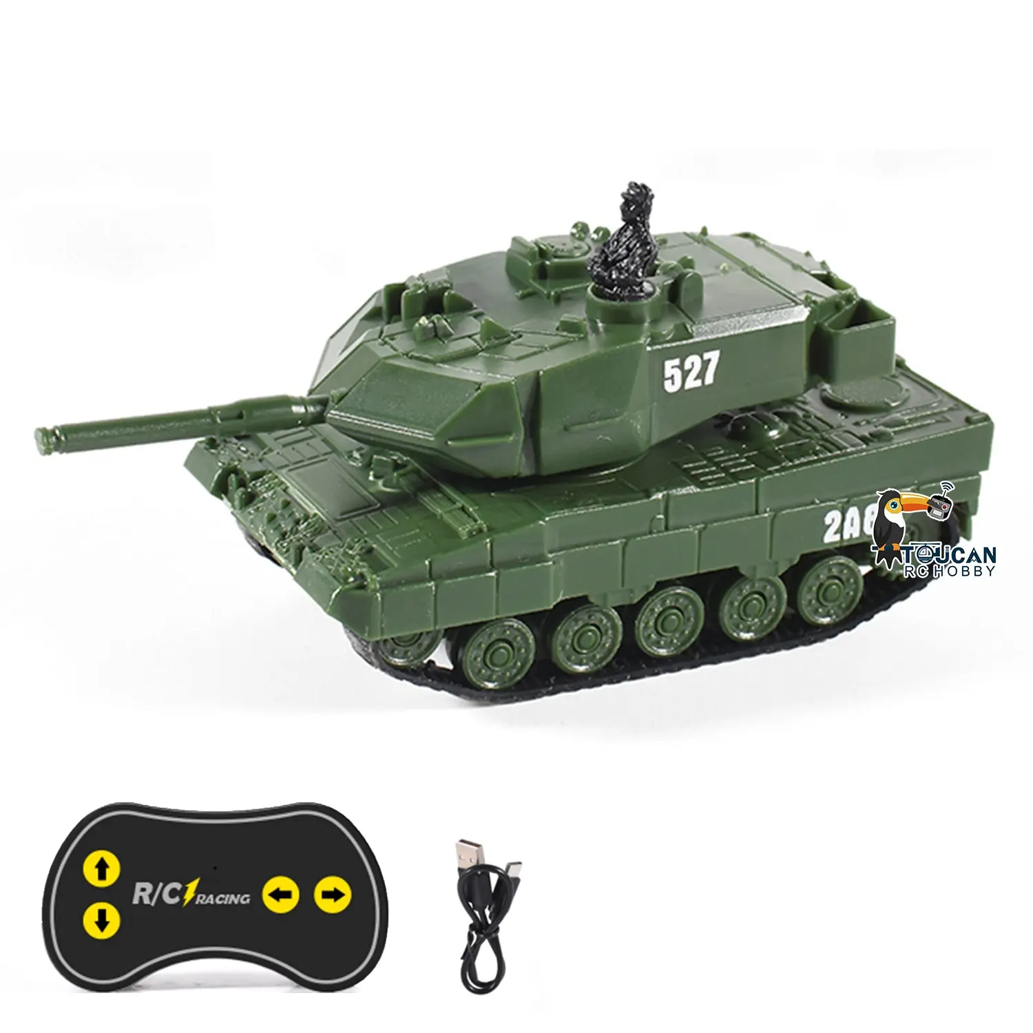 1/77 RC Tank German Panther Battle Radio Controlled Panzer 360 Rotation RTR LED Light Mini Model Toy Gift for Children Adults