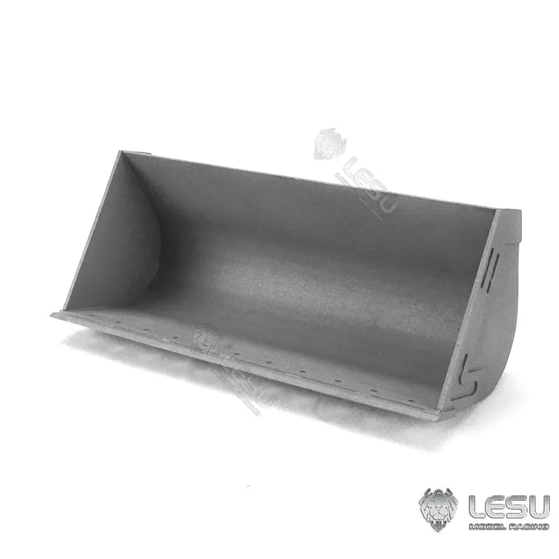 LESU 1/14 RC Metal Hydraulic Aoue-LT5 Tracked Skid-Steer Loader Model Dozer Blade Shovel Hay Clamp Bucket Rake Sweeper Track