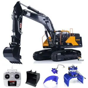 MTM EC380 Metal 1/14 RC Hydraulic Excavator Remote Control Construction Truck Assembled and Painted Digger Heavy Machine Car
