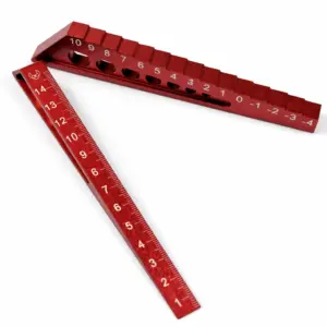 Chassis Droop Gauge for 1;10 & 1:8 Onroad, Red
