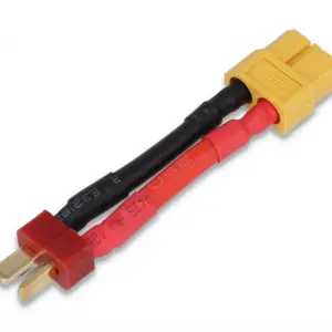 Adapter With Cable T-Plug (M) - Xt60 (F) 50mm