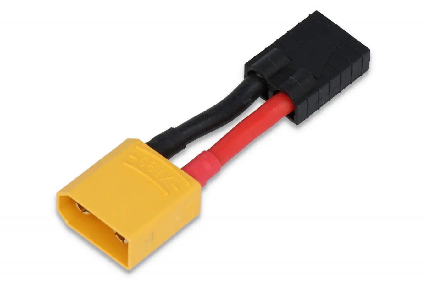 Adapter With Cable Xt90 (M) Suitable for Traxxas (F) 50mm
