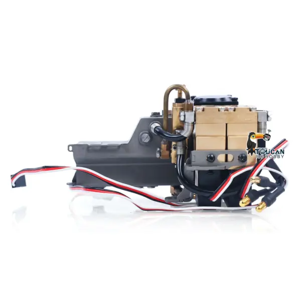 LESU 1/14 Metal Scale 4*4 AOUE 6MDX Unpainted and Unassembled Remote Control Hydraulic Articulated Dump Truck Servo ESC