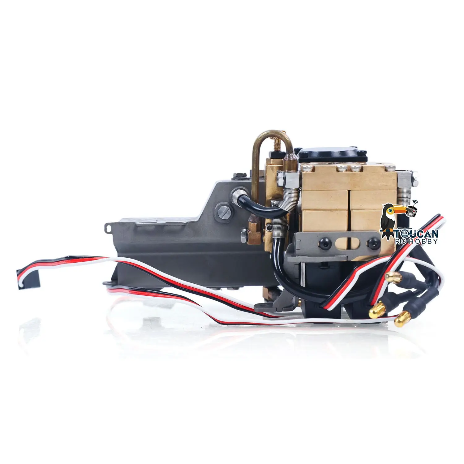 LESU 1/14 Metal Scale 4*4 AOUE 6MDX Unpainted and Unassembled Remote Control Hydraulic Articulated Dump Truck Servo ESC