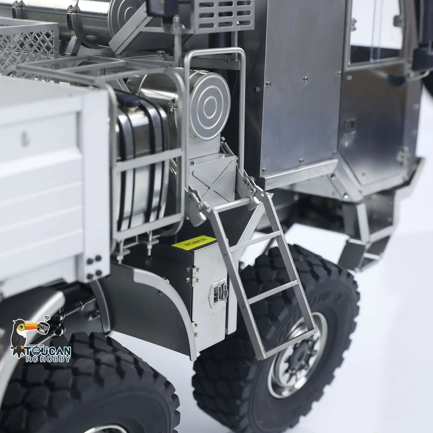 Metal 1/14 RC Hydraulic Off Road Military Truck T815 Remote Control 3Speed 8*8 Roll on off Dumper Model Paladin ST8 Radio