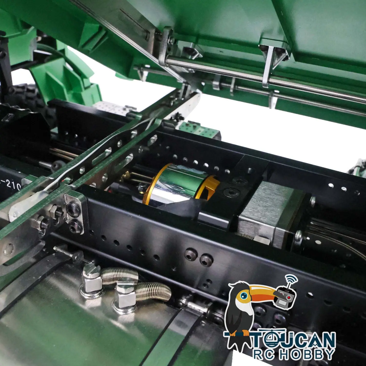 LESU 1/14 6*6 3Axles 3-way RC Hydraulic Dumper Radio Control Tipper Assembled Painted Cabin Body Sound Light System I6S Battery