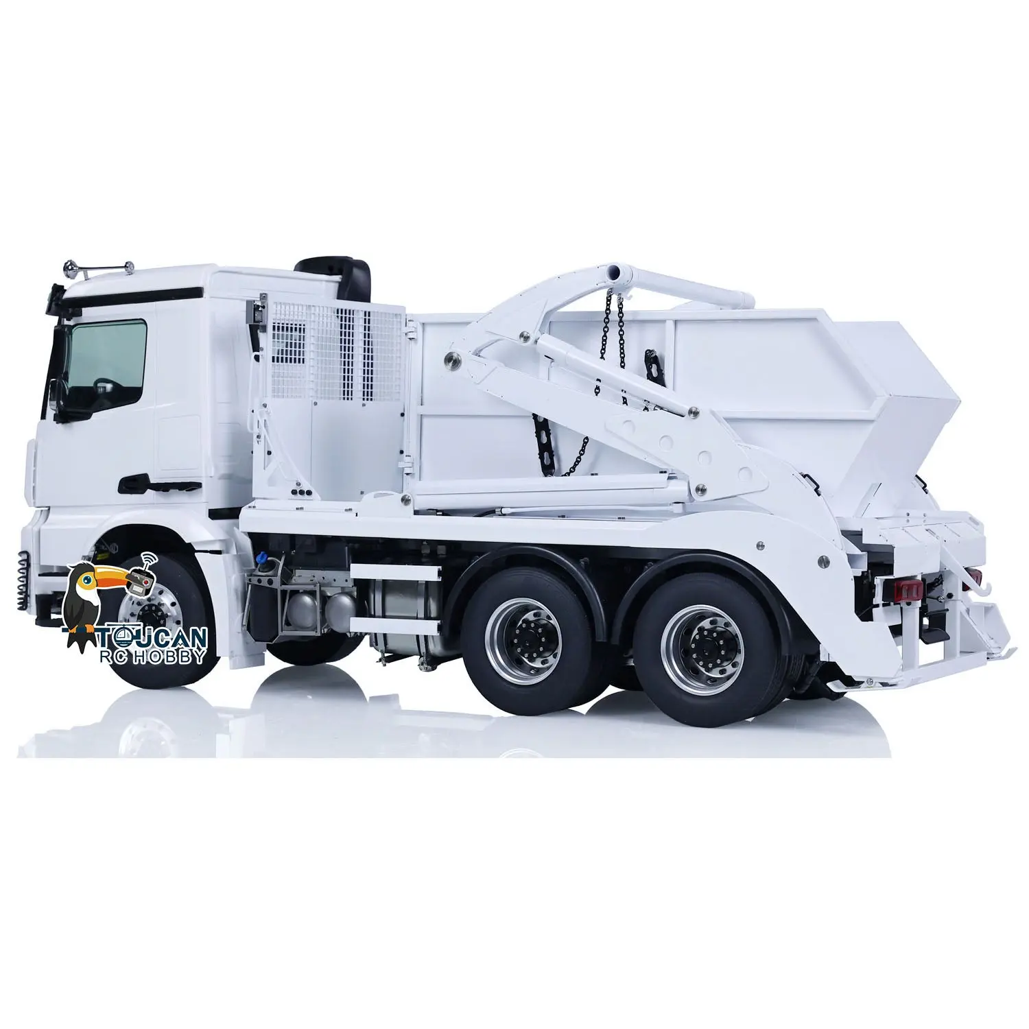 1/14 JXModel Metal RC Hydraulic Skip Loader VL18U K3363 Swing Arm Radio Controlled Loaded Dump Simulation Car Hobby Model RTR