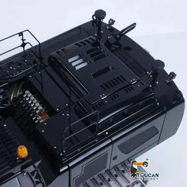 LESU LR956 1/14 RC Digger 7CH Valves 3Arms Radio Control Hydraulic Excavator Metal Chassis Brushless Motor Flysky PL18EV LITE