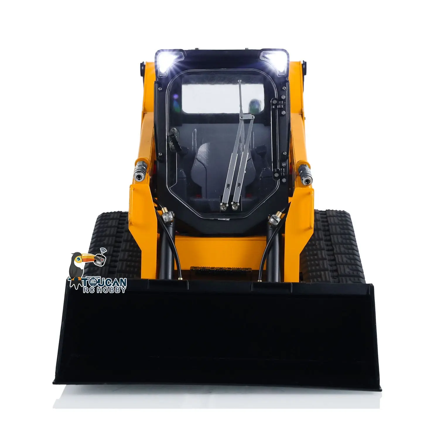 1/14 SM770 Hydraulic RC Loader Skid-Steer RTR Remote Control Tracked Car Model