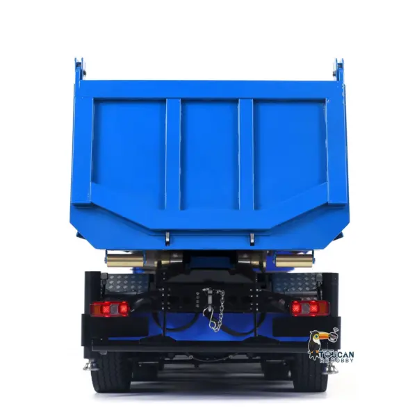 1/14 RC Hydraulic Crane Dumper Truck 10x10 Full Dump Car Model 3-speed Gearbox with U-shaped High Standard Bucket Timber Flatbed