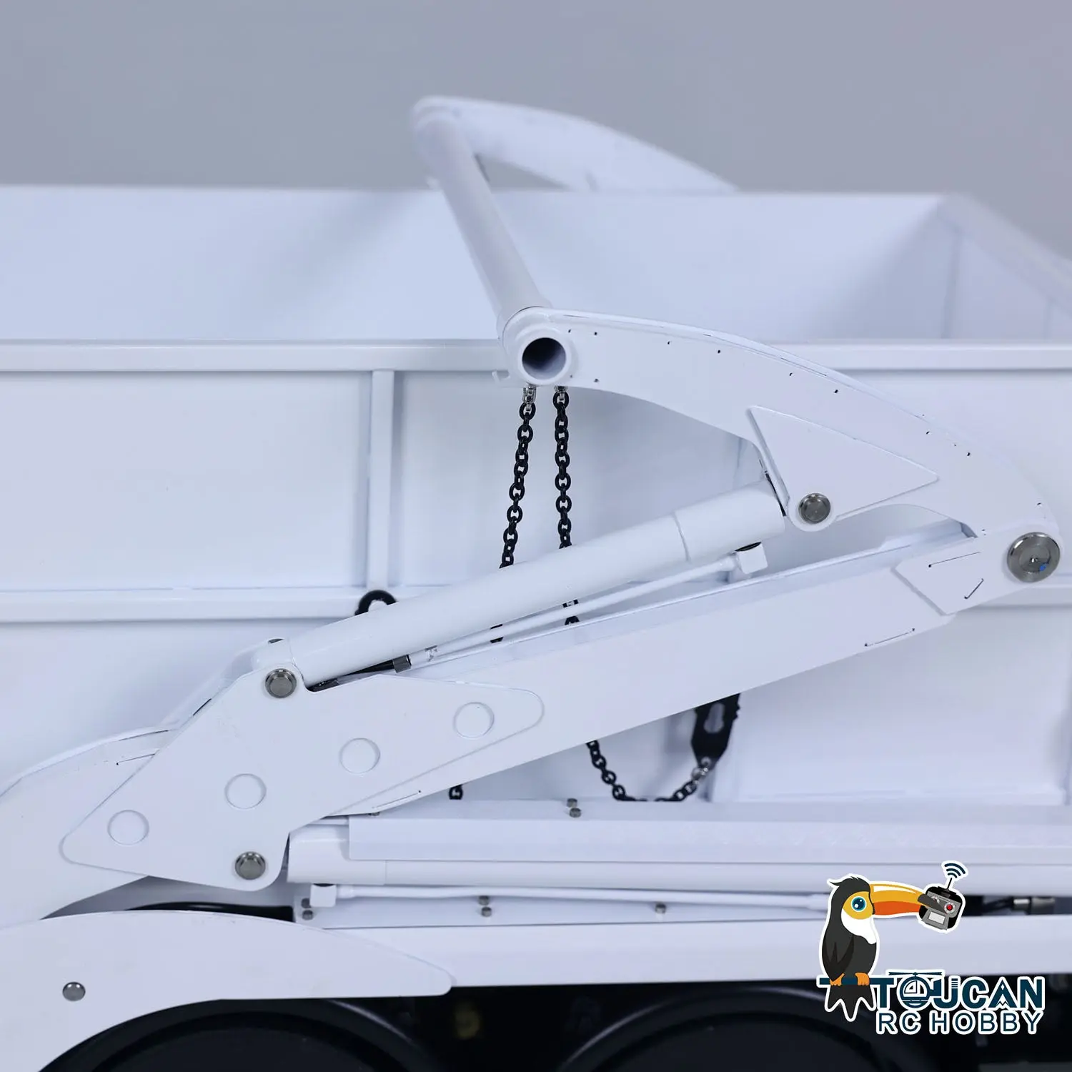 1/14 JXModel Metal RC Hydraulic Skip Loader VL18U K3363 Swing Arm Radio Controlled Loaded Dump Simulation Car Hobby Model RTR