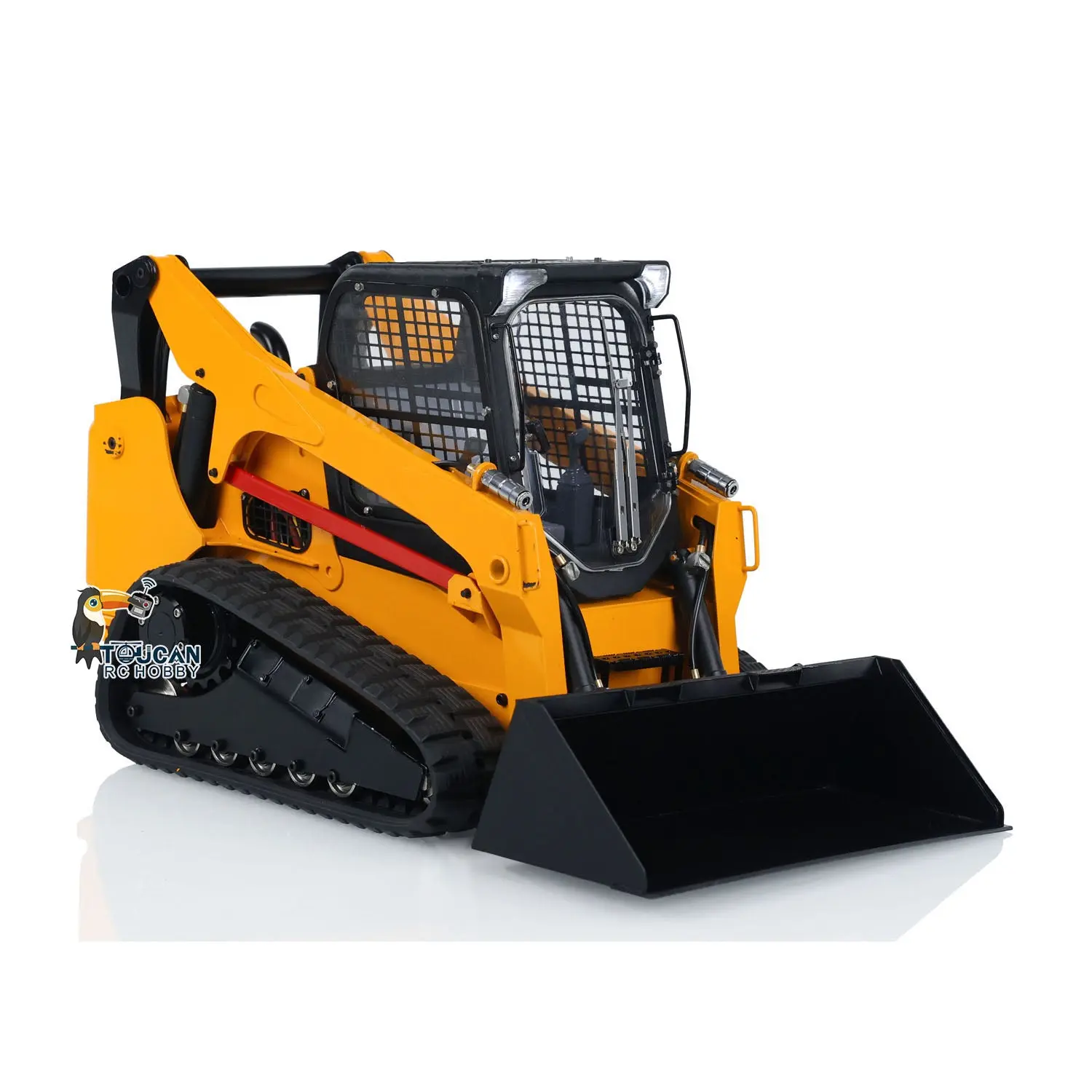 1/14 RC Hydraulic Skid-Steer Tracked Loader SM770 Remote Control Car Light Sound