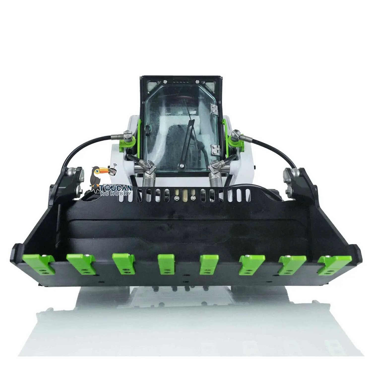 Customized LESU Hydraulic RC Loader Aoue LT5H 1/14 Wheeled Skid-Steer I6S Radio Car Metal Booms Ready to Go Finished Gifts Toy