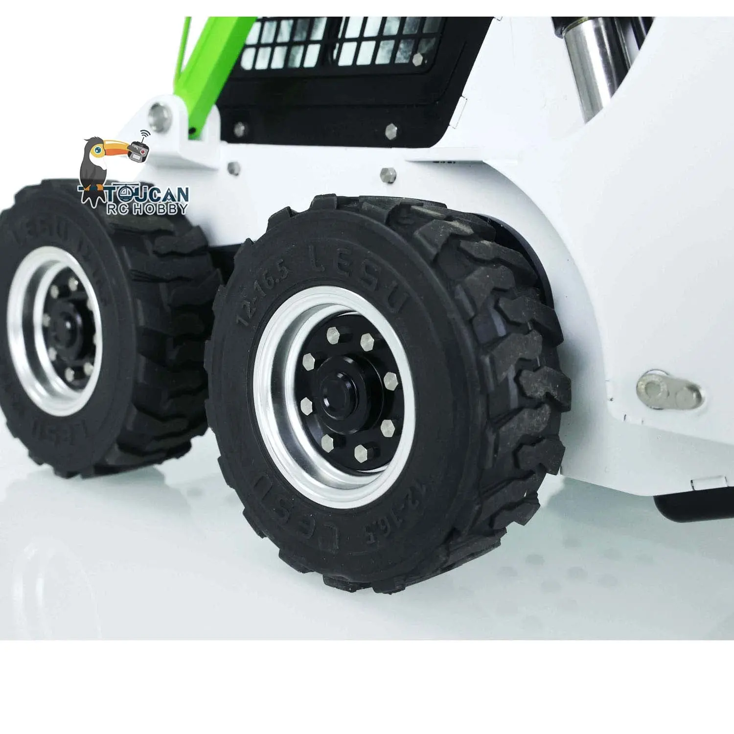 Customized LESU Hydraulic RC Loader Aoue LT5H 1/14 Wheeled Skid-Steer I6S Radio Car Metal Booms Ready to Go Finished Gifts Toy