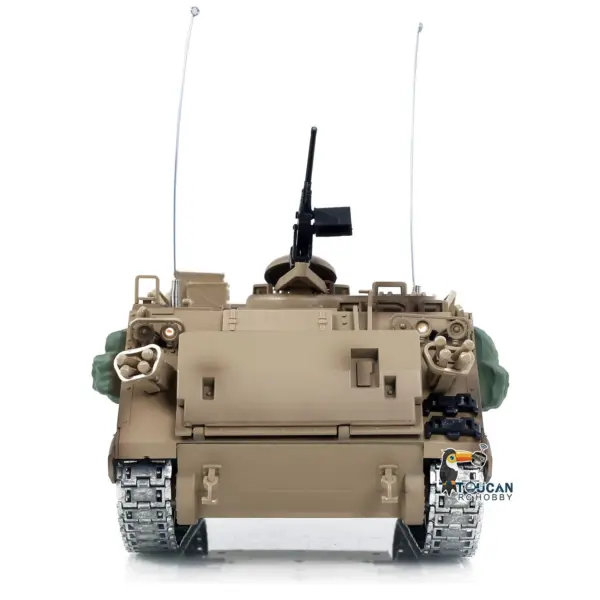 TD 1/16 RC Tank M2412-C M113A2 APC Infrared Turret Rotary 360 Degree Remote Control Electric Military Vehicle Metal Wheels