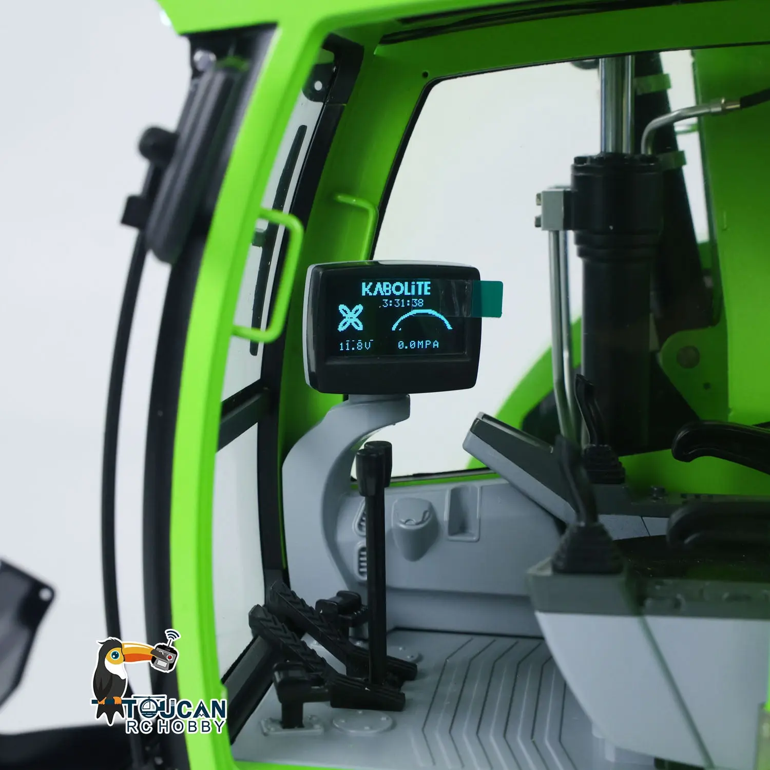Upgraded 1/14 RC Hydraulic Excavator LR 914 5ways Valve Electric Digger Model RTR Construction Vehicle Frsky X14 Radio Battery