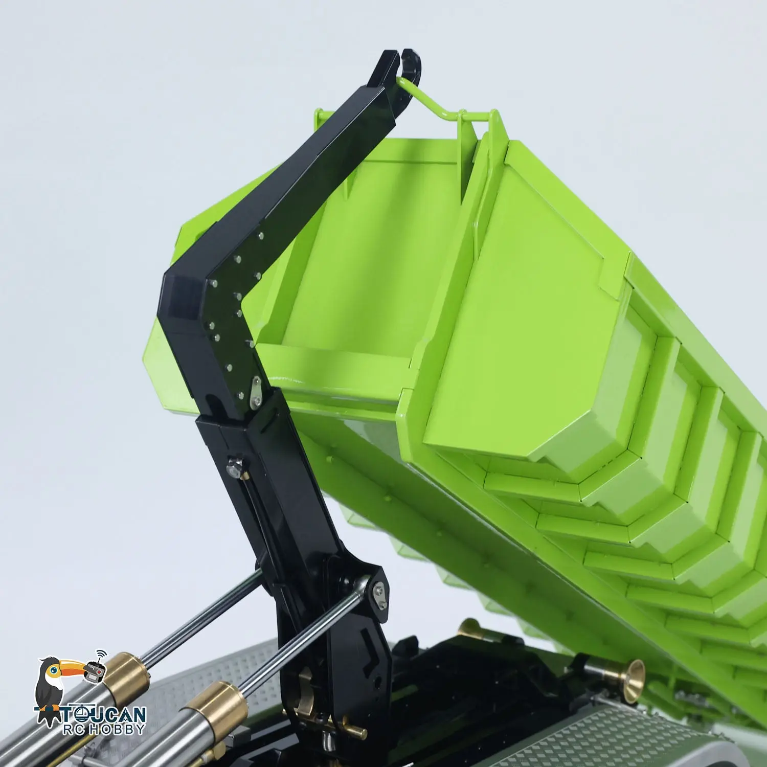 1/14 8x8 Metal Hydraulic RC Dumper Tipper Car Radio Control Full Dump Trucks with Standard Bucket Hobby Model DIY PNP