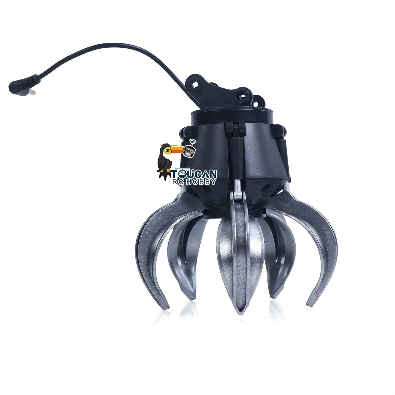 1/14 HUINA RC Metal Excavator Ready to Run Toys 1594 Radio Lights Sound Battery 28CH Sound W/ Bucket Drill Round Wood Garb Gifts