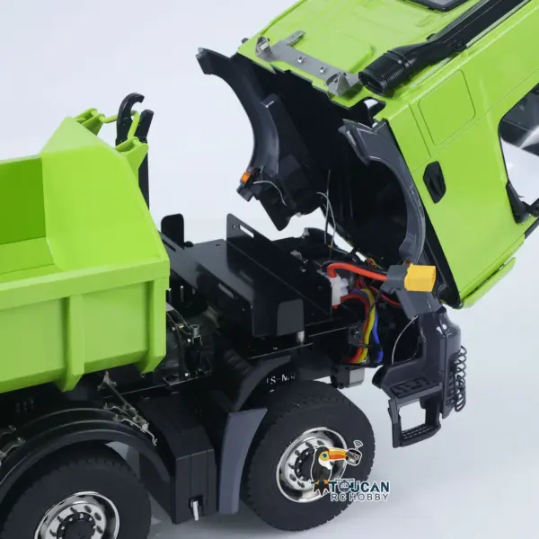 1/14 8x8 Metal Hydraulic RC Dumper Tipper Car Radio Control Full Dump Trucks with Standard Bucket Hobby Model DIY PNP