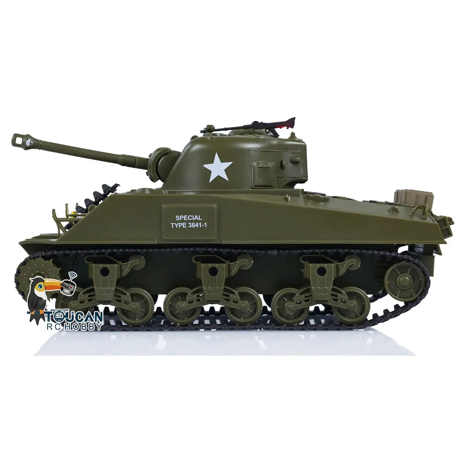 HengLong 1/30 Pershing M26 3841-02 2.4G RC Battle Tank Radio Control Panzer Military Model Painted Assembled Infrared Combating