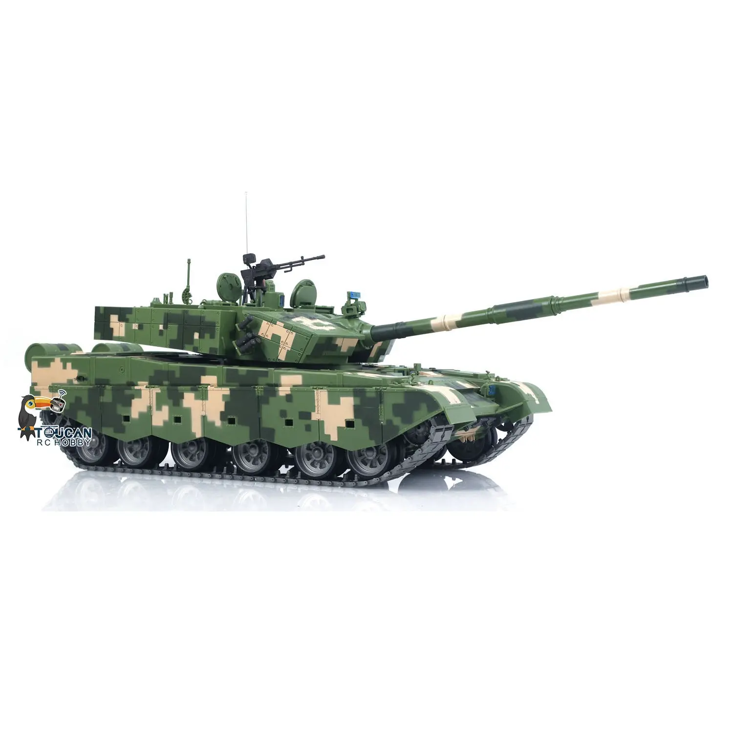Heng Long 3899A 1/16 Radio Control Main Battle Tank RC Military Model Infrared Combat Smoking Metal Tracks Idlers Road Wheels