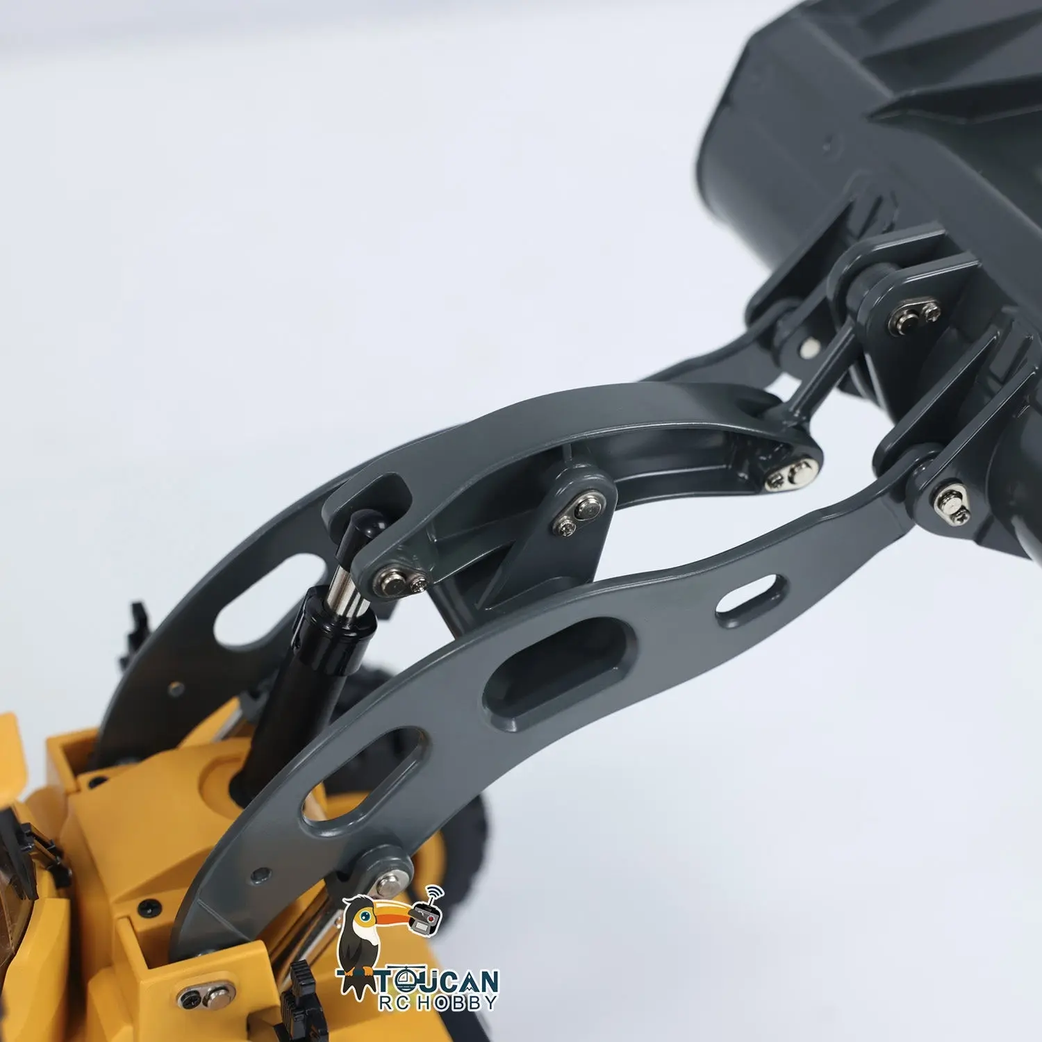Double Eagle Metal 1/16 L260H E592 RC Loader Remote Control Electric Lifting Construction Vehicle Model Toy Light Sound ESC Motor Servo Battery