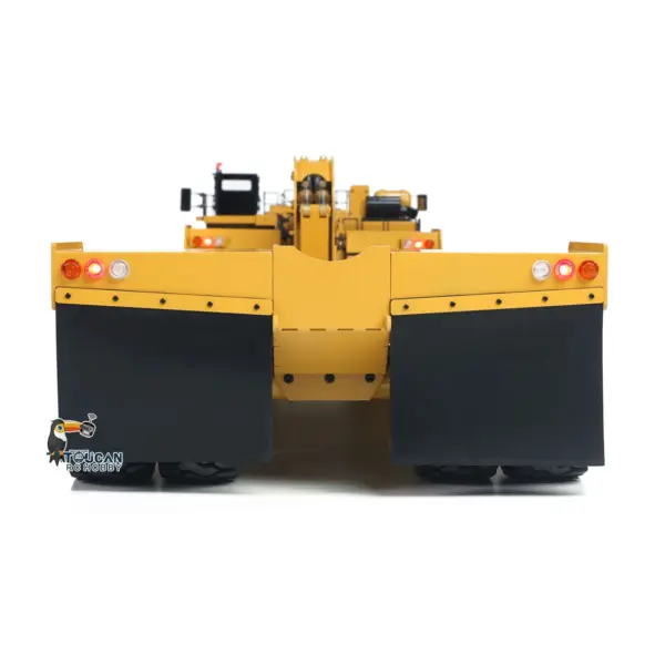 1.8Meters Long! Metal 1/20 RC Heavy Duty Hydraulic Mining Trailer C739D PRO Gooseneck Car Remote Control Construction Vehicle