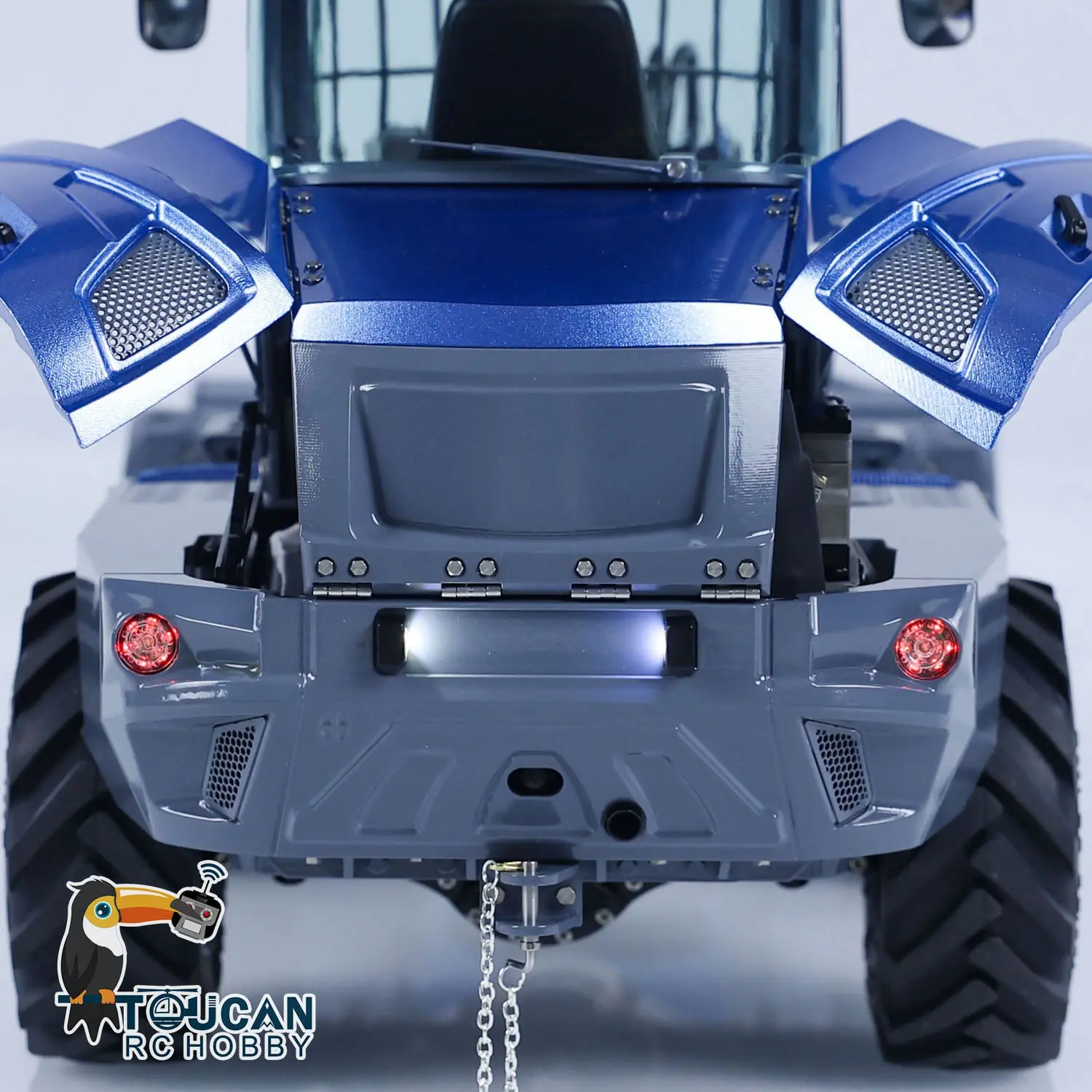 1:14 LESU Metal RC Hydraulic Loader AOUE MCL8 Remote Control Engineer Vehicles Simulation Car Electric Models