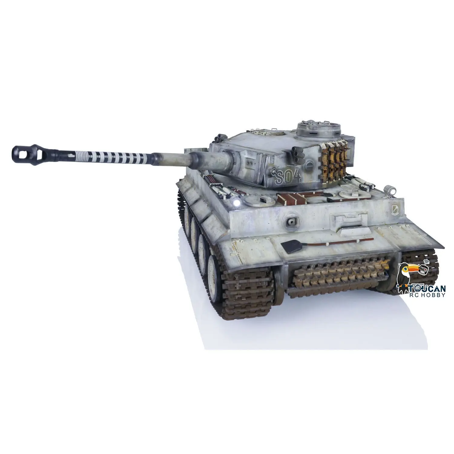 1/16 Heng Long 1/16 RC Tank Upgraded German Tiger I 7.0 Radio Controlled Military Carual Spray Vehicle 3818 360