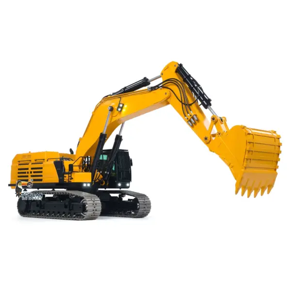 55KG Metal 1/12 RC Hydraulic Excavator 395F Remote Control Digger Dual Pump RTR Heavy Machine Flysky ST8 Radio Battery 6CH Valve
